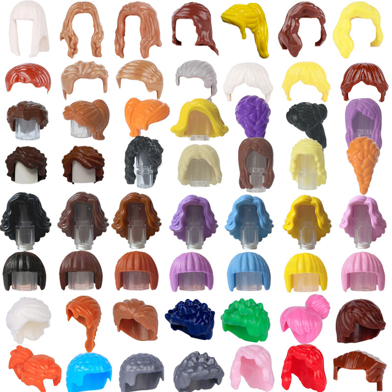 Lego Set City - MOC City Hair Building Blocks ใช้งานร่วมกับเด็กหญิงตัวเลข