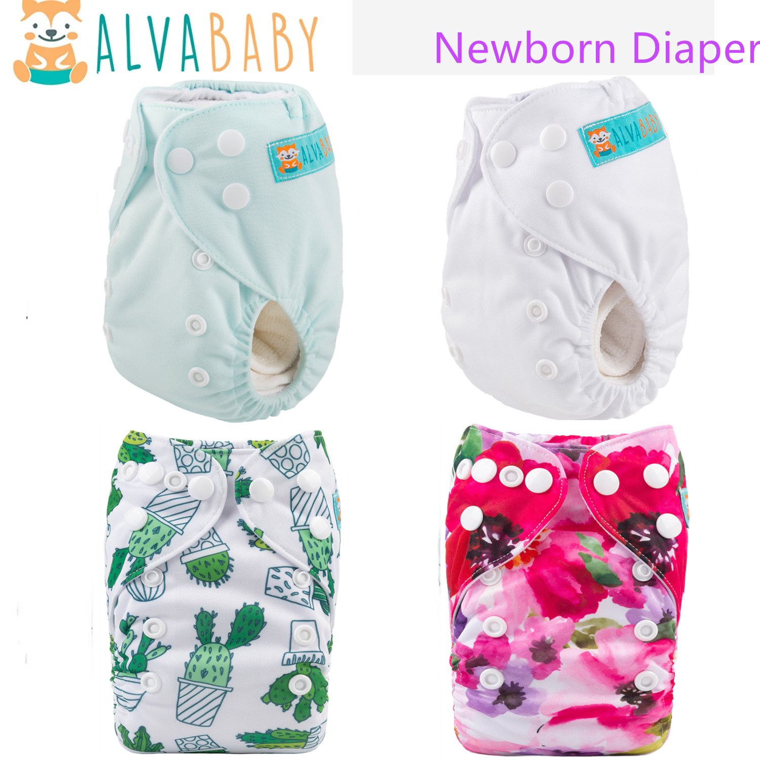 Pampers Diaper Premium Care - 1 PC ALVABABY ผ้าอ้อมเด็กแรกเกิดสําหรับทารกน้อยกว่า 12 ปอนด์ทารกแรกเกิดผ้าผ้าอ้อม