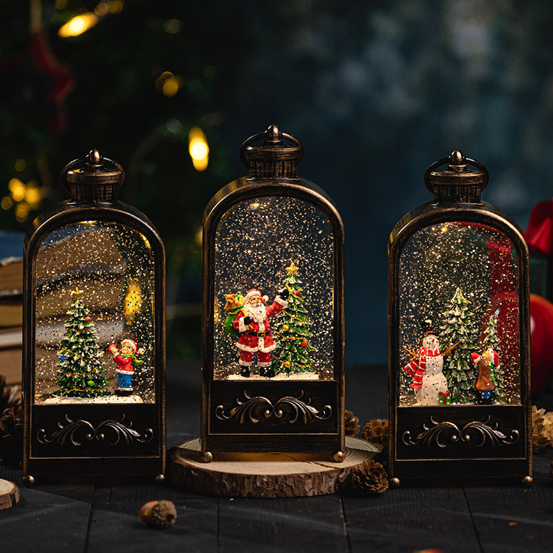 โคมไฟคริสมาสต์รูปหิมะโคมไฟคริส - Snow Globe Musical บทวิจารณ์และราคา