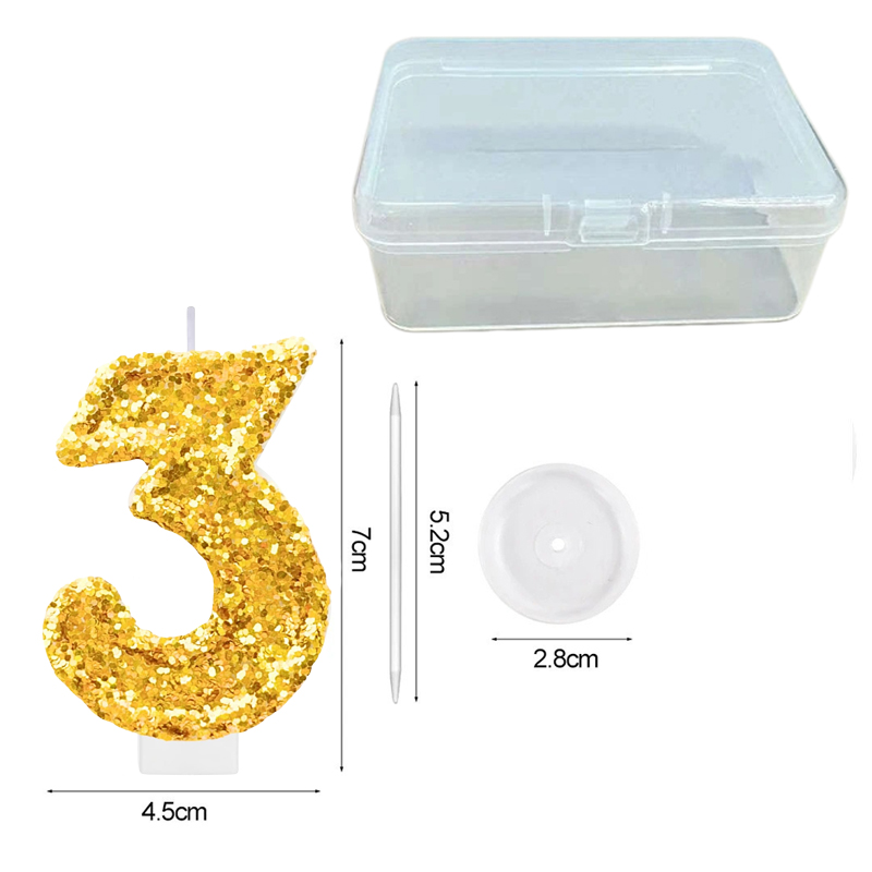 เทียนวันเกิดดิจิตอล เปลี่ยนสีไ - Holiday Candle Set บทวิจารณ์และราคา