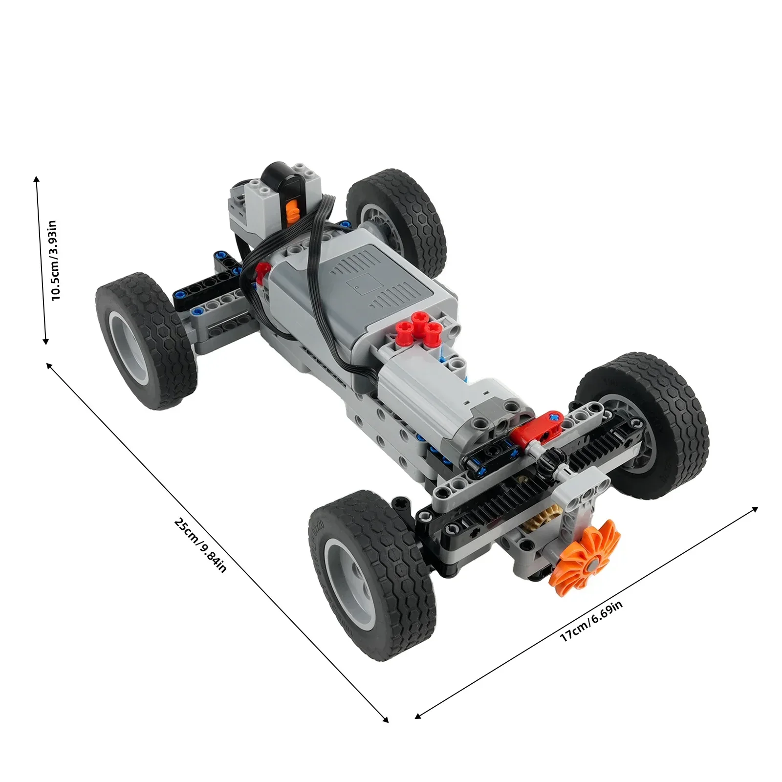 4WD RC รถแชสซีไฟฟ้าชุด Buildin - Lego Set Technic บทวิจารณ์และราคา