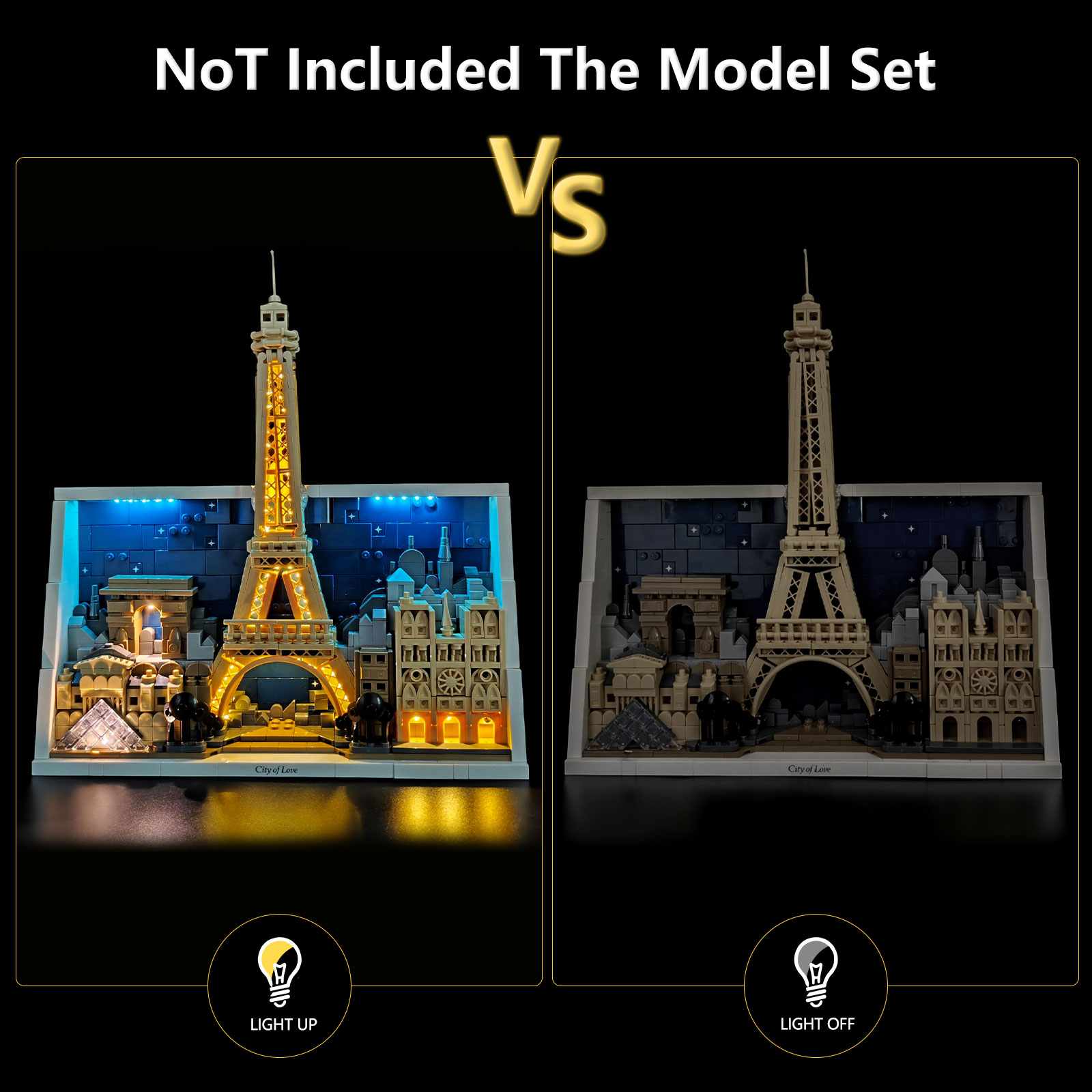 LYBMTWF ชุดไฟ LED ใช้งานร่วมกั - Lego Set City บทวิจารณ์และราคา