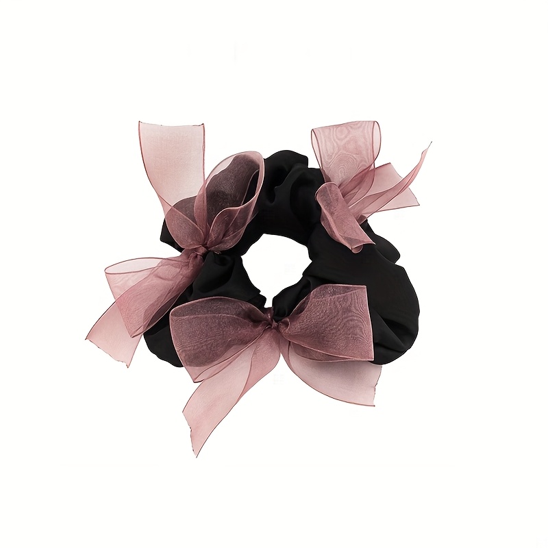 โบว์ผ้าออร์แกนซ่าทอมือ, ยางรัด - Ribbon Bow Gift บทวิจารณ์และราคา
