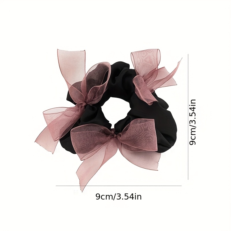 โบว์ผ้าออร์แกนซ่าทอมือ, ยางรัด - Ribbon Bow Gift บทวิจารณ์และราคา