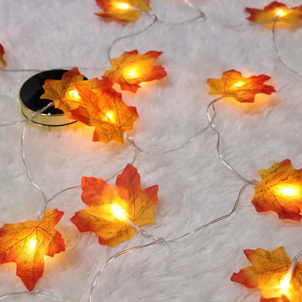 ไฟประดับรูปใบเมเปิลแบบสายไฟ LE - Led Fairy String Lights บทวิจารณ์และราคา