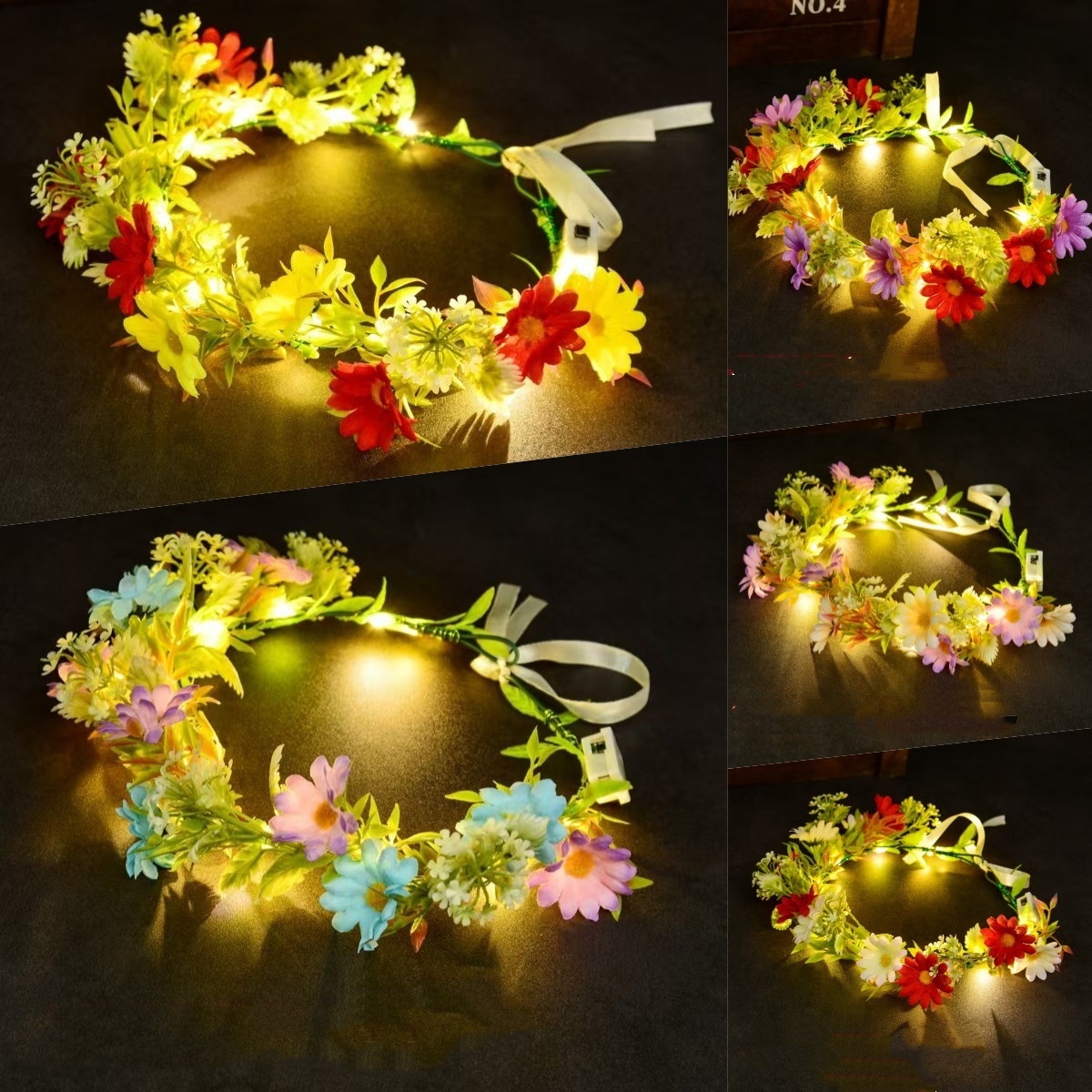 มงกุฎดอกไม้เรืองแสง LED พวงมาล - Led Fairy String Lights บทวิจารณ์และราคา