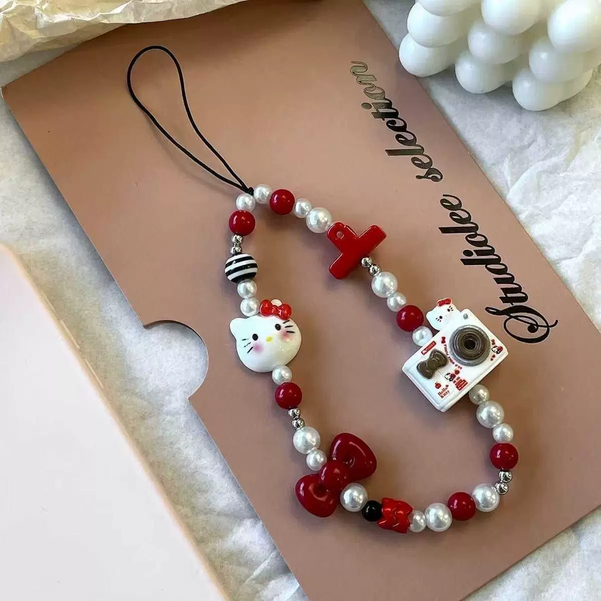 สายคล้องโทรศัพท์กันหลุดลายคิตต - Ribbon Bow Gift บทวิจารณ์และราคา