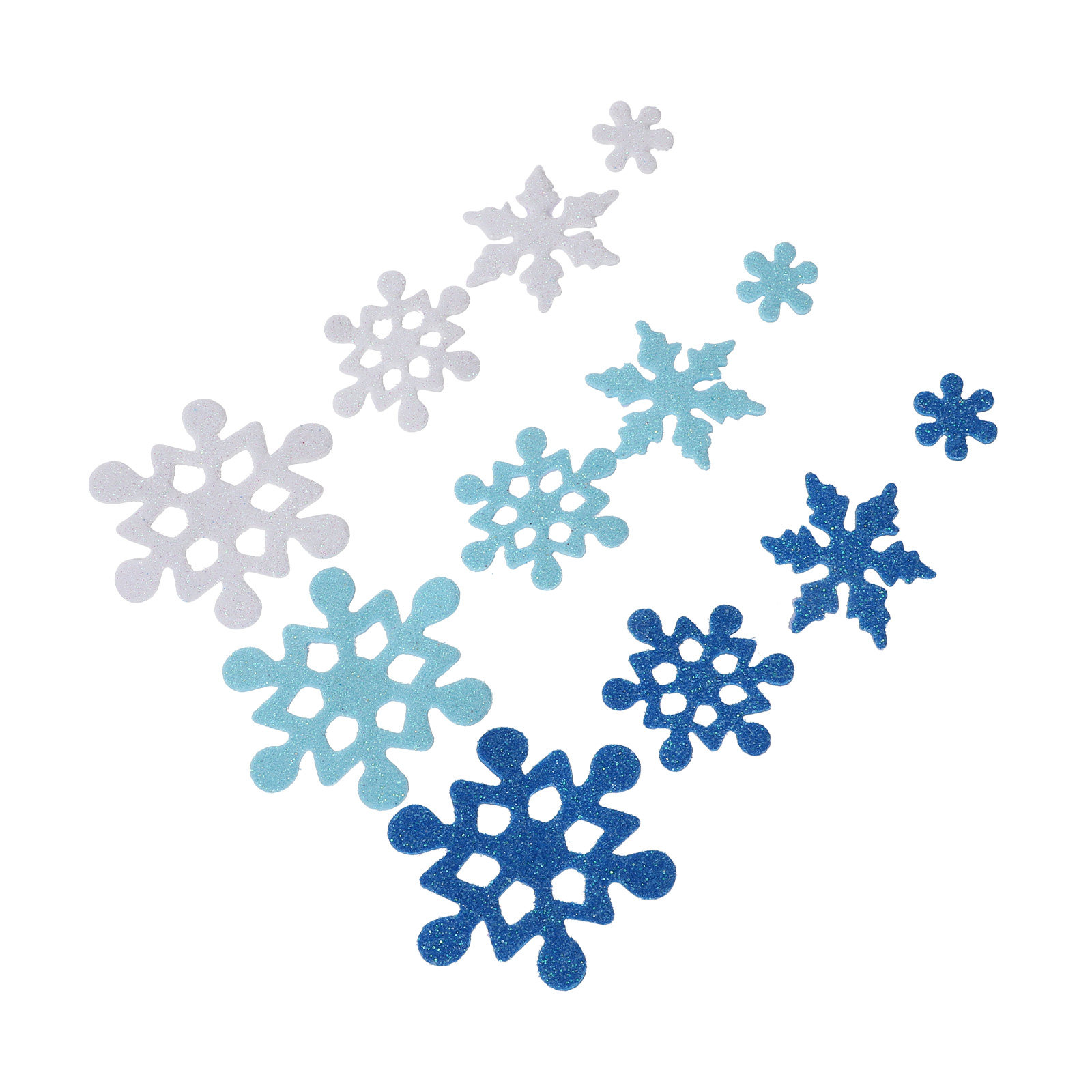 สติกเกอร์โฟมลายเกล็ดหิมะ กลิตเ - Snowflake Window Decal บทวิจารณ์และราคา