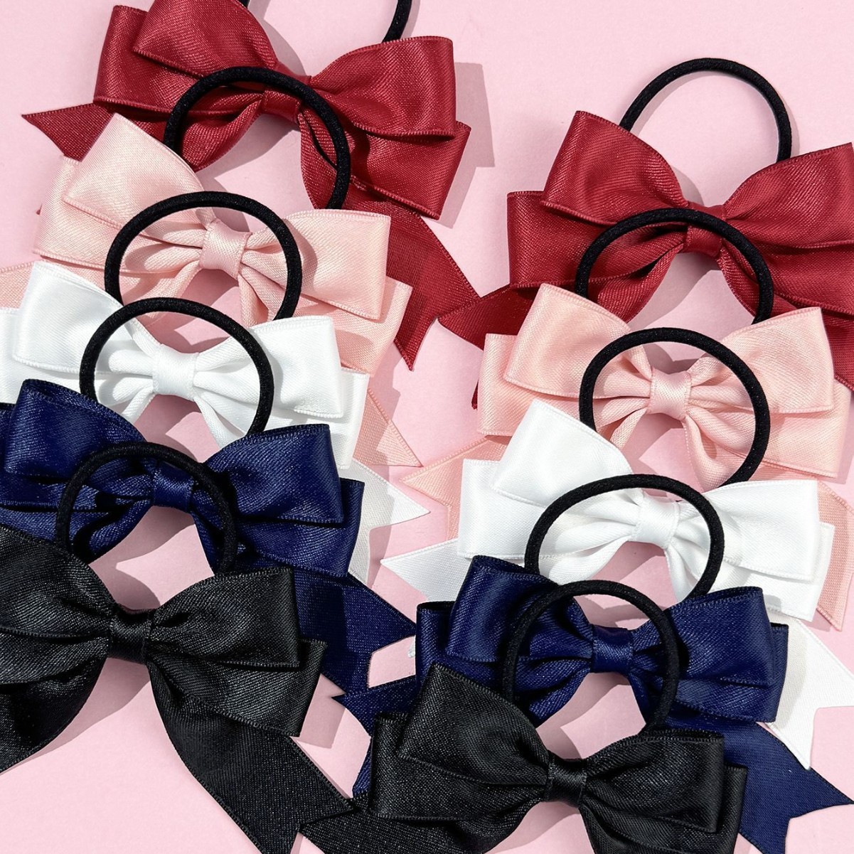 ยางรัดผมแบบโบว์ 2 ชิ้น หวานและ - Ribbon Bow Gift บทวิจารณ์และราคา