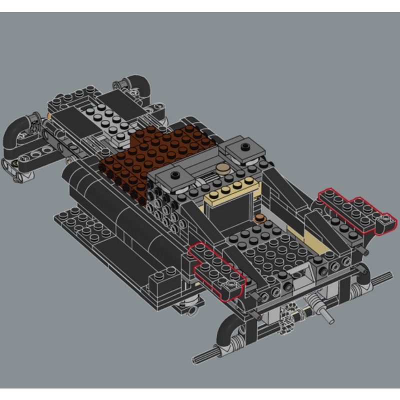 ชุดบล็อกตัวต่อรถยนต์รุ่น T วิน - Lego Set Technic บทวิจารณ์และราคา