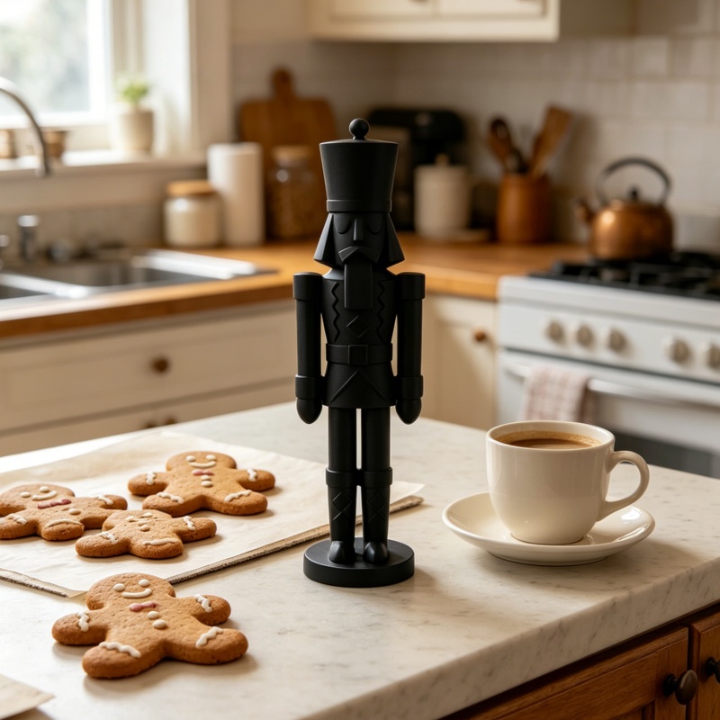 รูปปั้นทหารนัทแครกเกอร์สีดำสไต - Nutcracker Figurine บทวิจารณ์และราคา