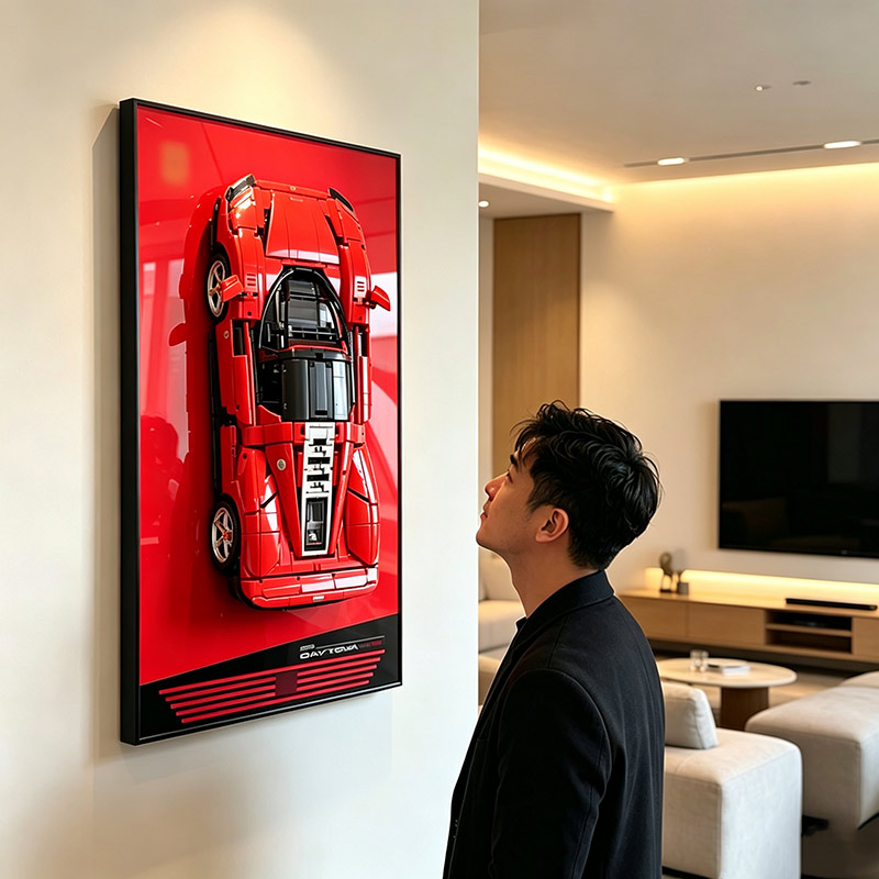 ชั้นวางจอแสดงผลแบบติดผนัง ใช้ไ - Lego Set Technic บทวิจารณ์และราคา
