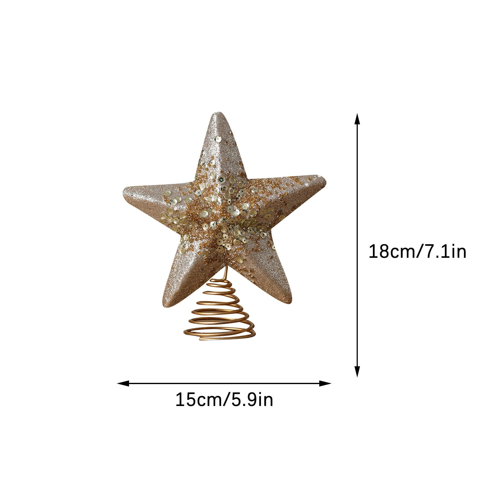 ดาวประดับยอดต้นคริสต์มาส ดีไซน - Star Tree Topper บทวิจารณ์และราคา