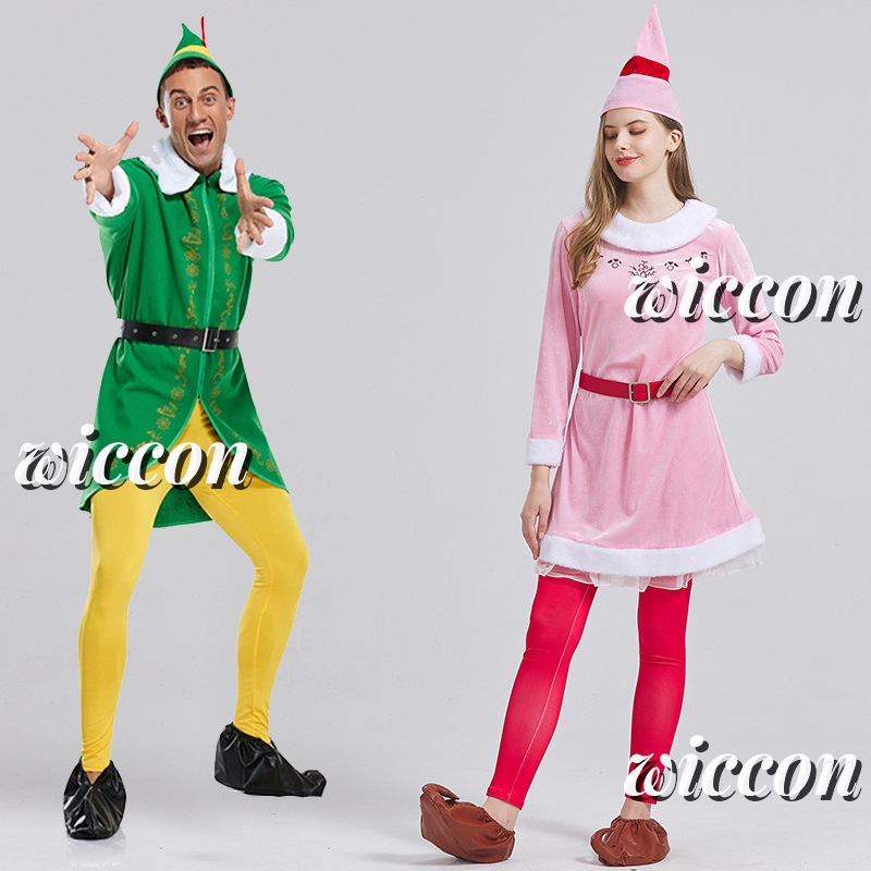 ชุดคอสเพลย์สไตล์บัดดี้พร้อมชุด - Elf Costume Christmas บทวิจารณ์และราคา