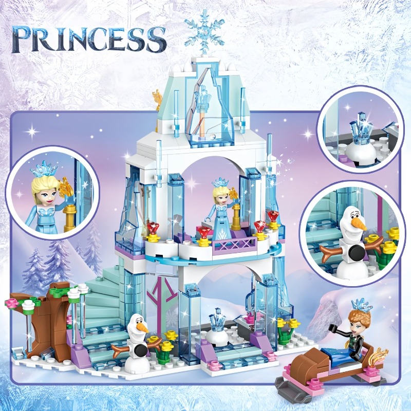 ชุดตัวต่อปราสาทน้ำแข็งเอลซ่า ข - Lego Set Technic บทวิจารณ์และราคา