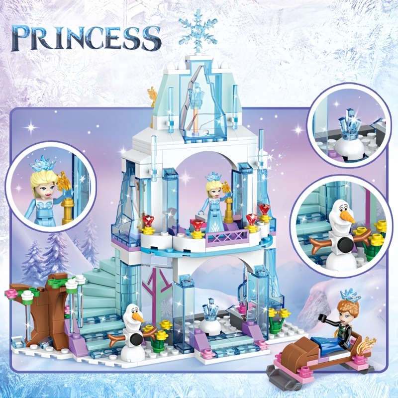 ชุดตัวต่อปราสาทน้ำแข็งเอลซ่า ข - Lego Set Technic บทวิจารณ์และราคา