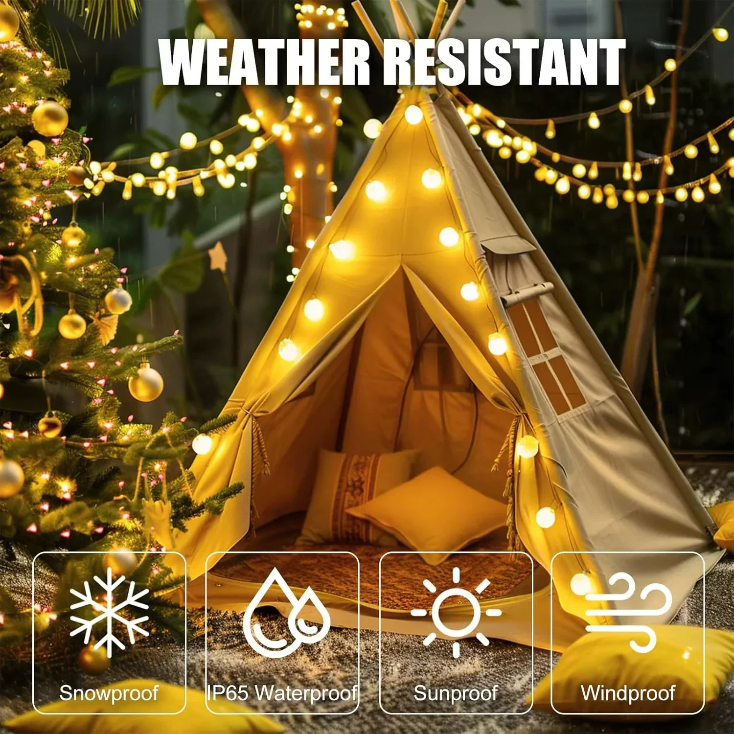USB LED String ไฟ 6M 10M Warm  - Led Fairy String Lights บทวิจารณ์และราคา