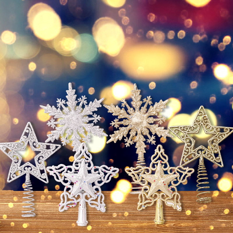 Glitter Christmas Tree Topper  - Star Tree Topper บทวิจารณ์และราคา