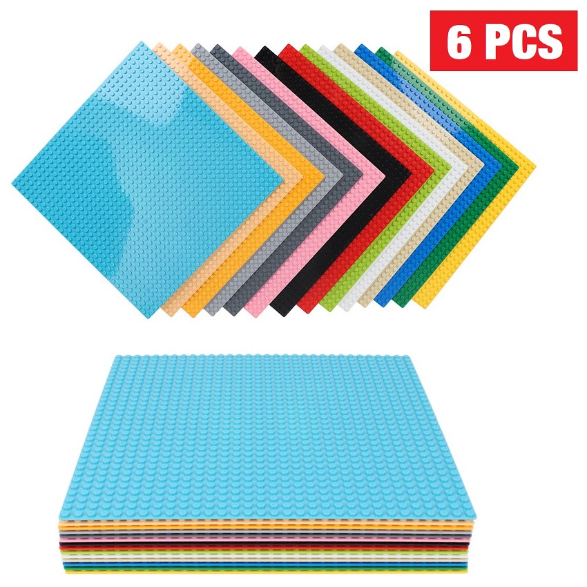 6PCS คลาสสิกฐานแผ่น 32x32 16x3 - Lego Set City บทวิจารณ์และราคา