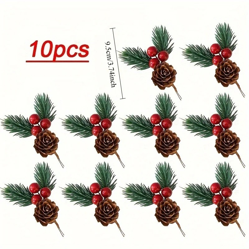 ชุดกรวยสนประดิษฐ์และผลเบอร์รี่ - Christmas Tree Artificial บทวิจารณ์และราคา
