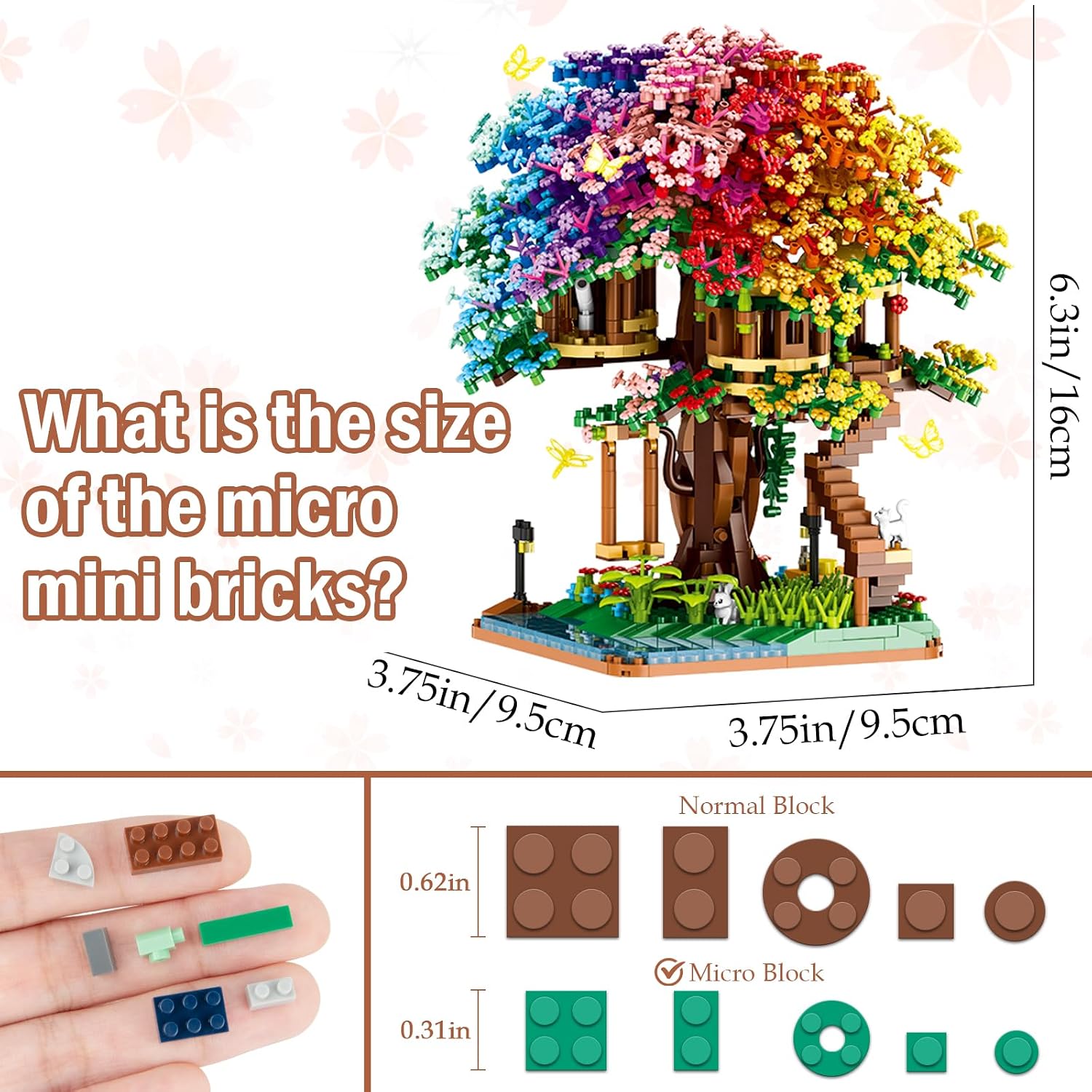 2338 ชิ้น DIY บ้านต้นไม้สายรุ้ - Lego Set Technic บทวิจารณ์และราคา