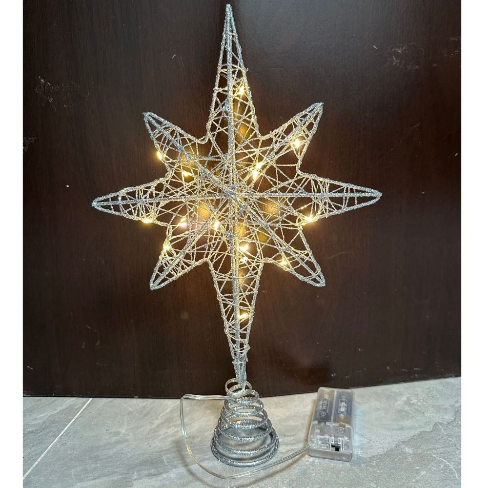 Star Christmas Tree Topper ไฟ  - Star Tree Topper บทวิจารณ์และราคา