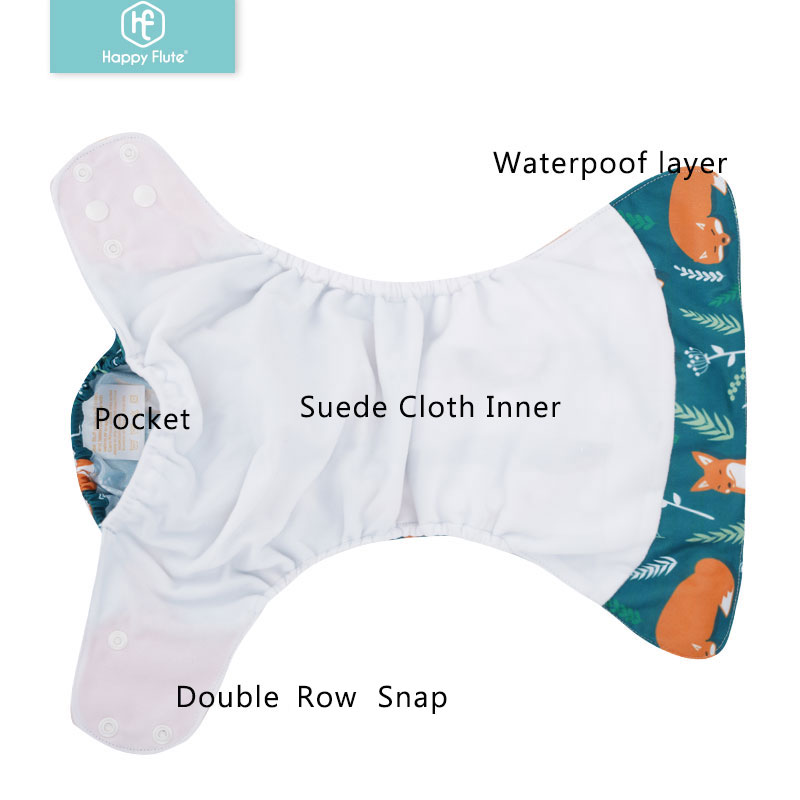 HappyFlute 8 ผ้าอ้อม + 8 แทรกผ - Pampers Diaper Premium Care บทวิจารณ์และราคา